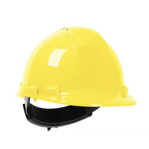 Whistler™ Vented, Cap Style Hard Hat with HDPE Shell, 4-Point Textile Suspension and Wheel Ratchet Adjustment  #280-HP241RV